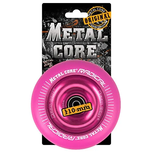 Bestial Wolf Metal Core Radical ruota monopattino 110 mm rosa fluo