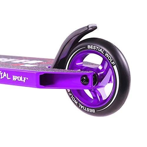 Bestial Wolf Booster B18 monopattino viola semi-pro