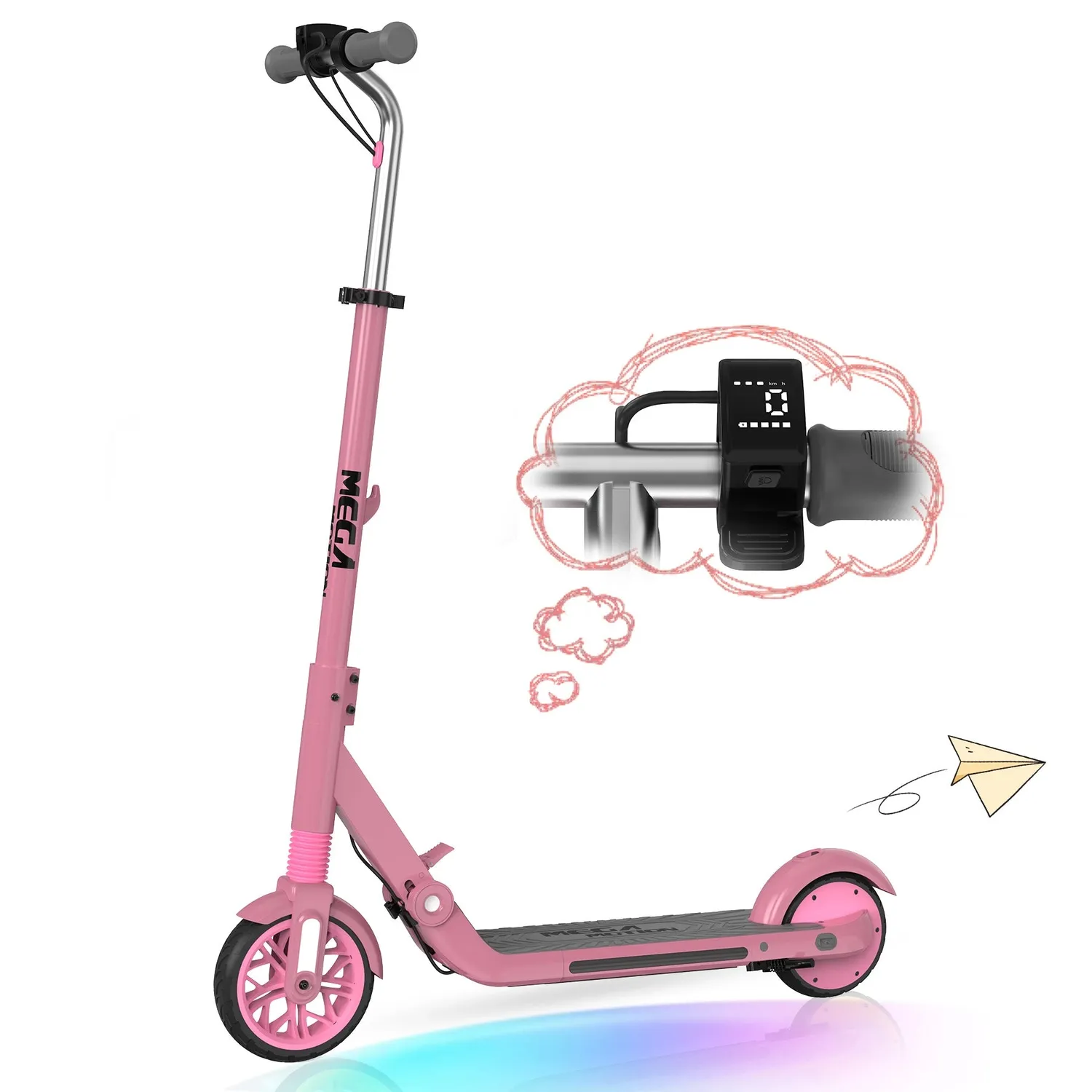 Mega Motion ME1 monopattino elettrico bambini nero