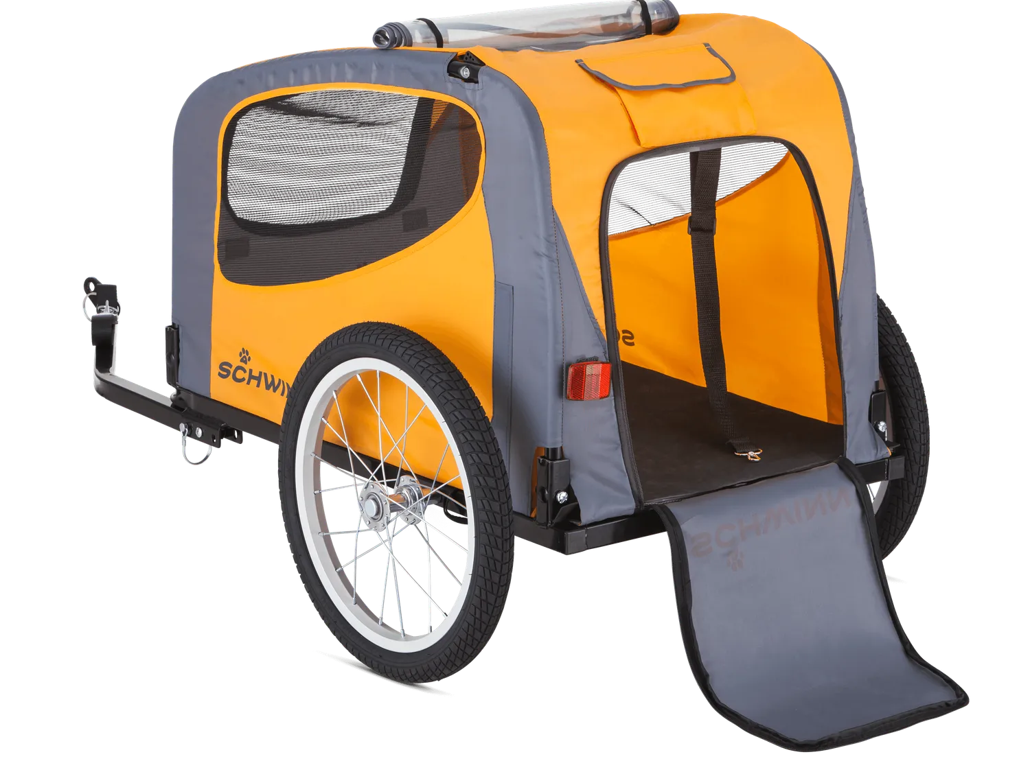 Schwinn Rascal rimorchio bici per cani arancione