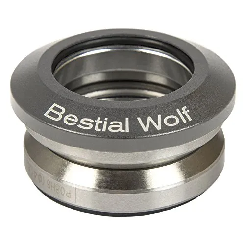 Bestial Wolf Serie Sterzo Sigillata Monopattino Alluminio Grezzo