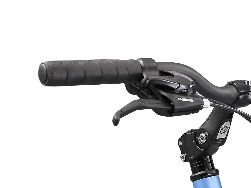 Schwinn Trailway Step-Thru bici ibrida pervinca telaio basso