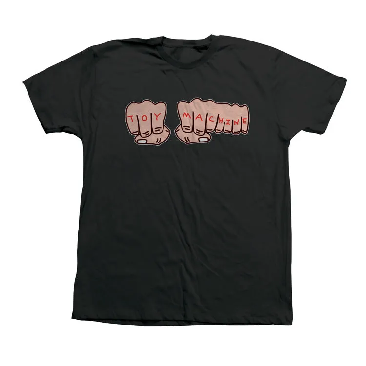 Toy Machine Fists t-shirt nera cotone