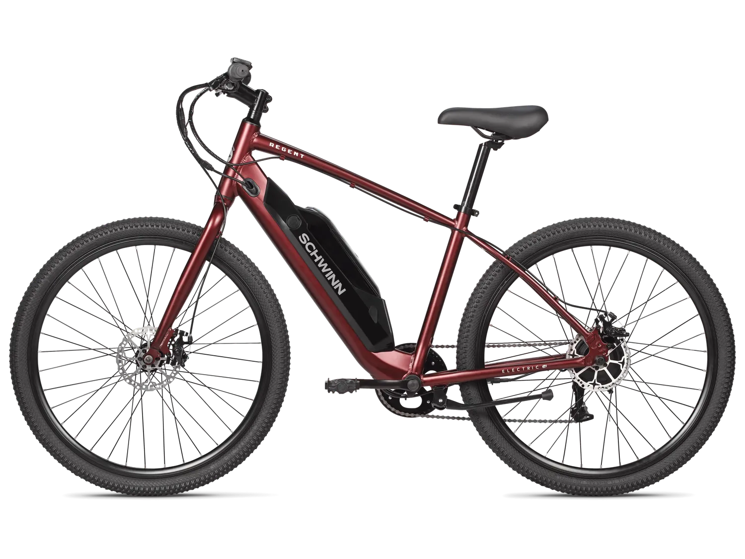 Schwinn Regent bici elettrica rossa 27,5" pendolari