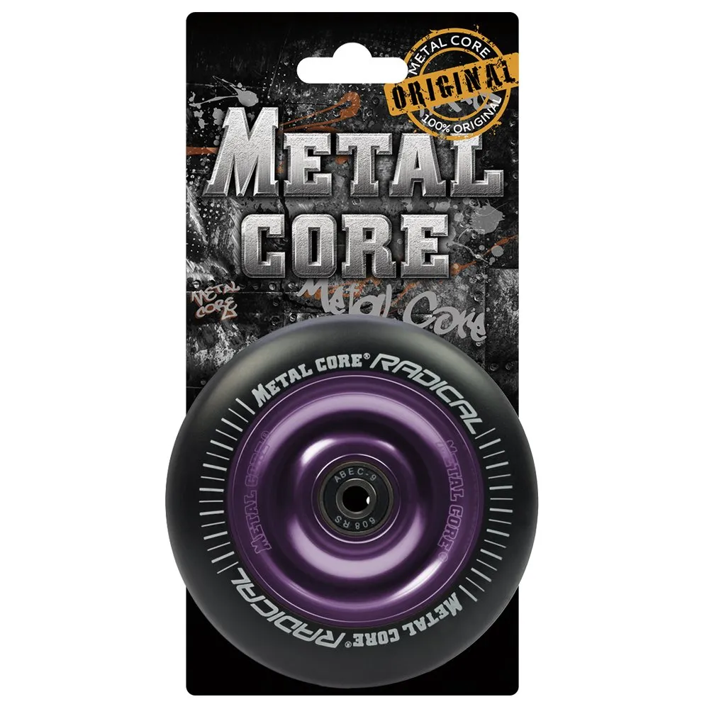 Metal Core Radical ruota monopattino 110 mm nera