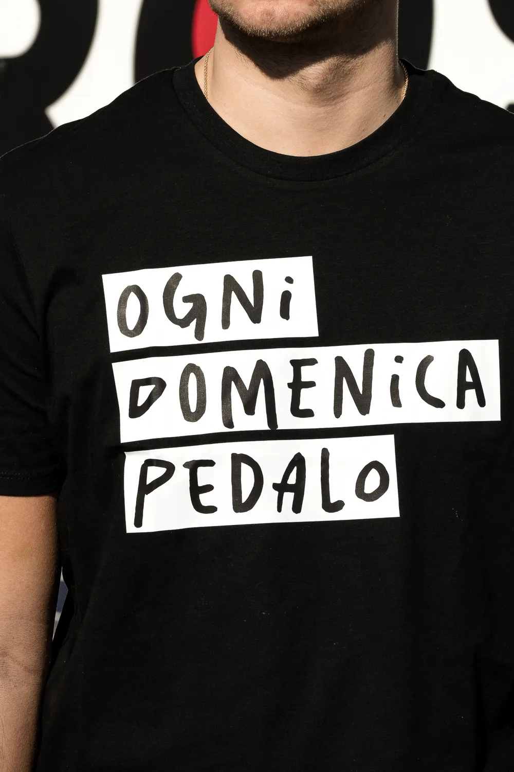 De Rosa 2026 Ogni Domenica Pedalo t-shirt nera
