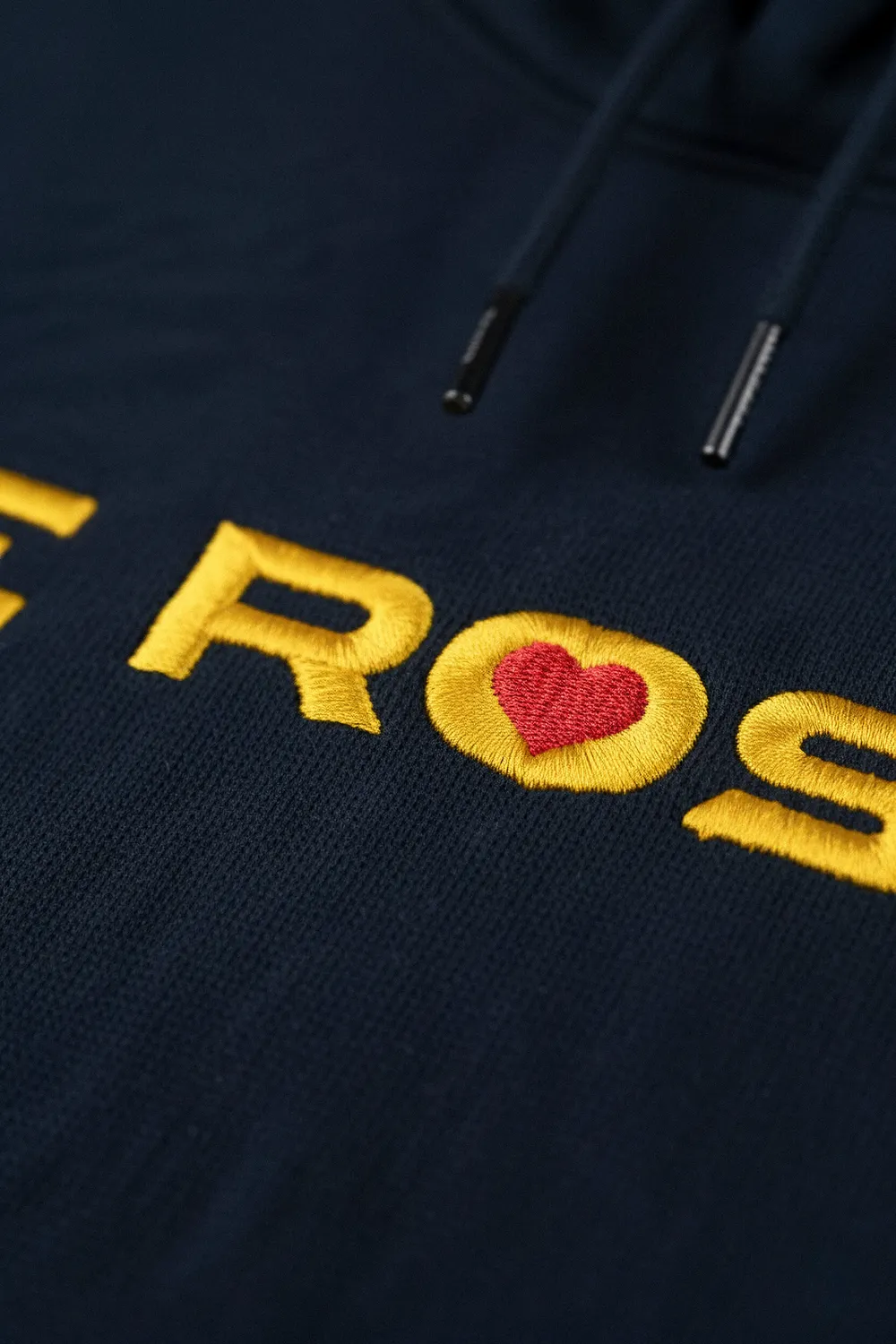 De Rosa Classic Heritage felpa blu navy logo ricamato