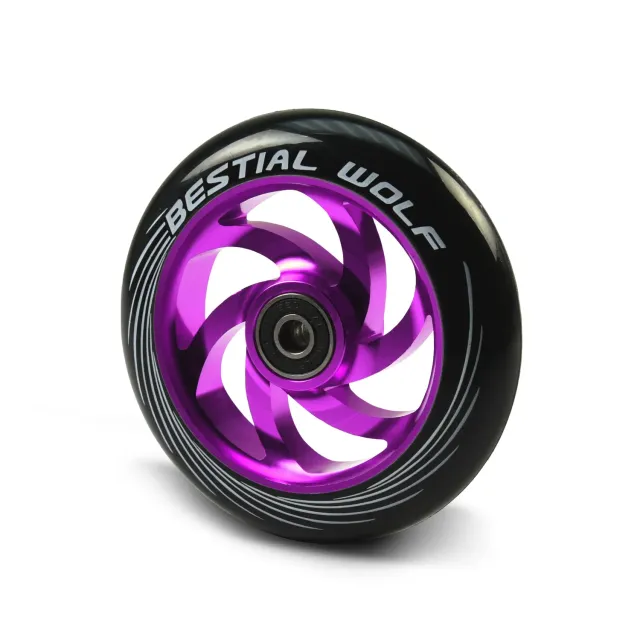 Bestial Wolf Twister ruota monopattino 110 mm viola