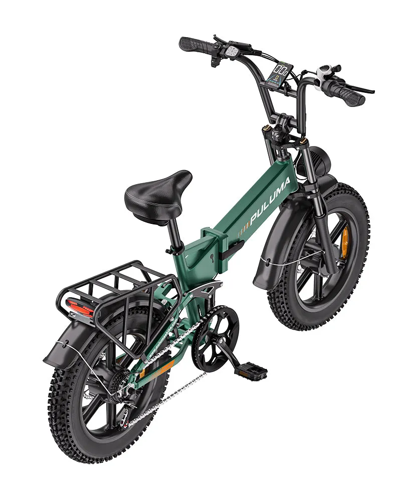 PULUMA PE500 bici elettrica dual motor verde