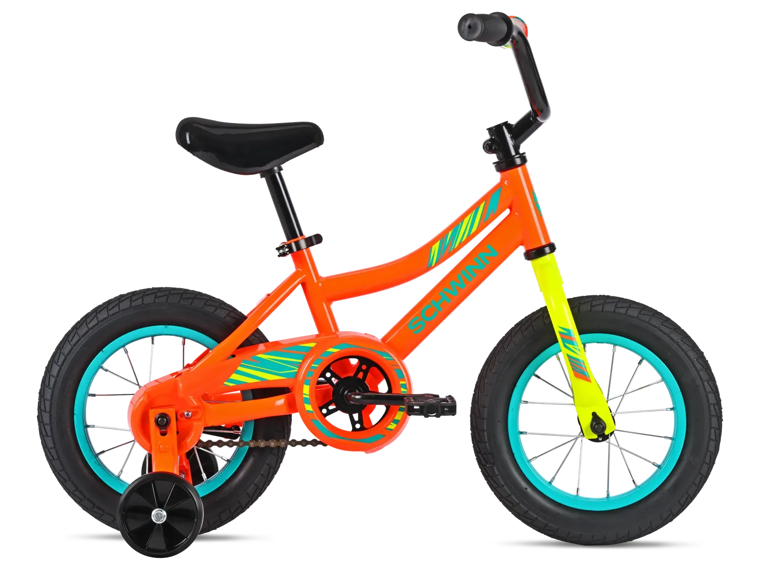 Schwinn My First Bike bici bambino arancione 12" con casco
