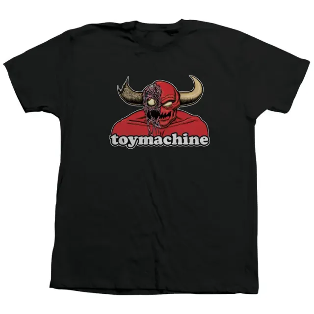 Toy Machine Face Melt maglietta skate nera cotone