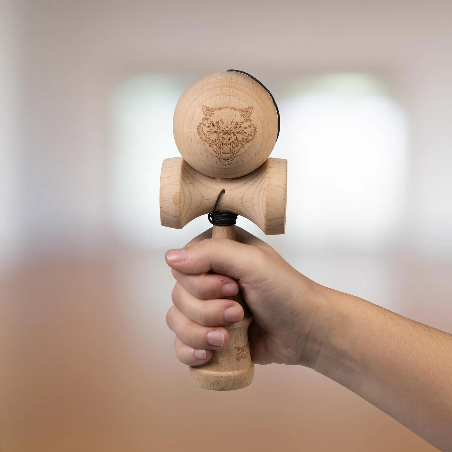 Bestial Wolf Wolf kendama legno classico bilanciato