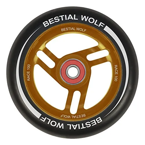 Bestial Wolf Race ruota monopattino freestyle 100 mm arancione 1 pz