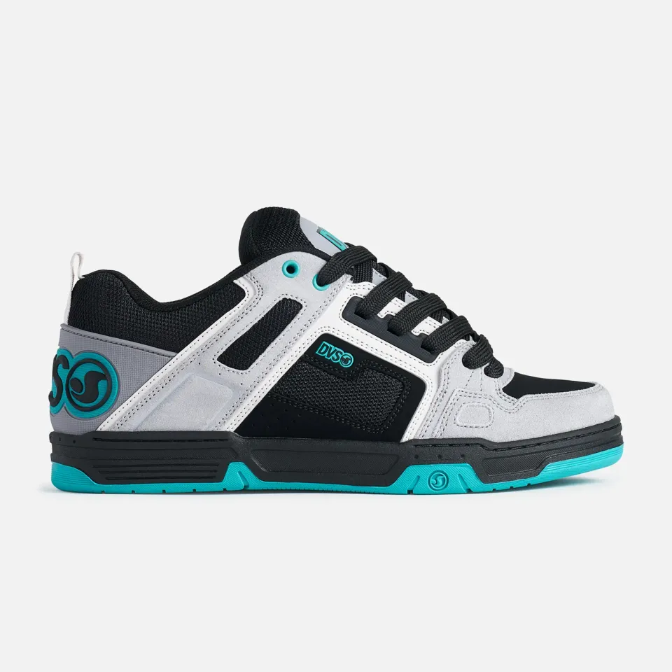 DVS Comanche scarpe skate grigio nero teal imbottite