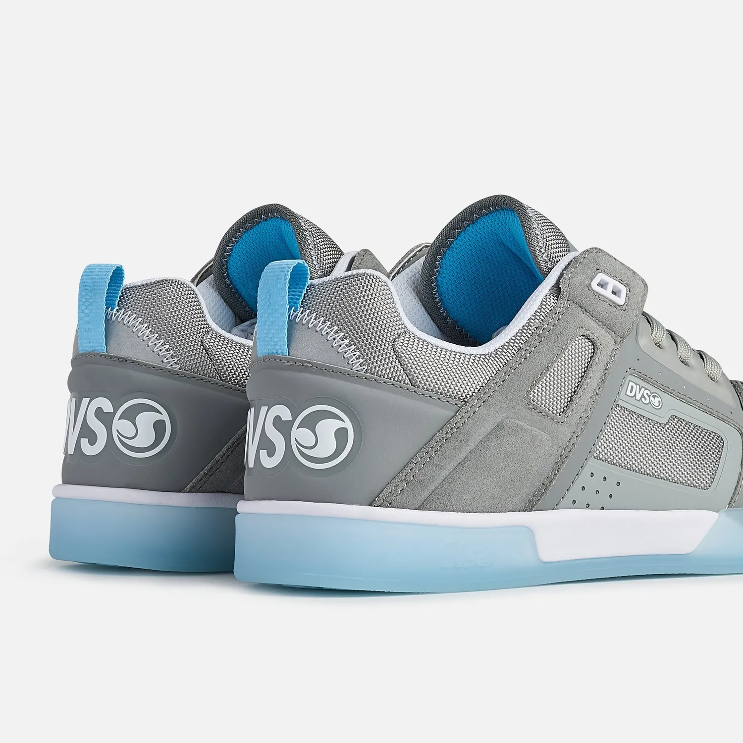 DVS Comanche LT scarpe skate grigio blu leggere