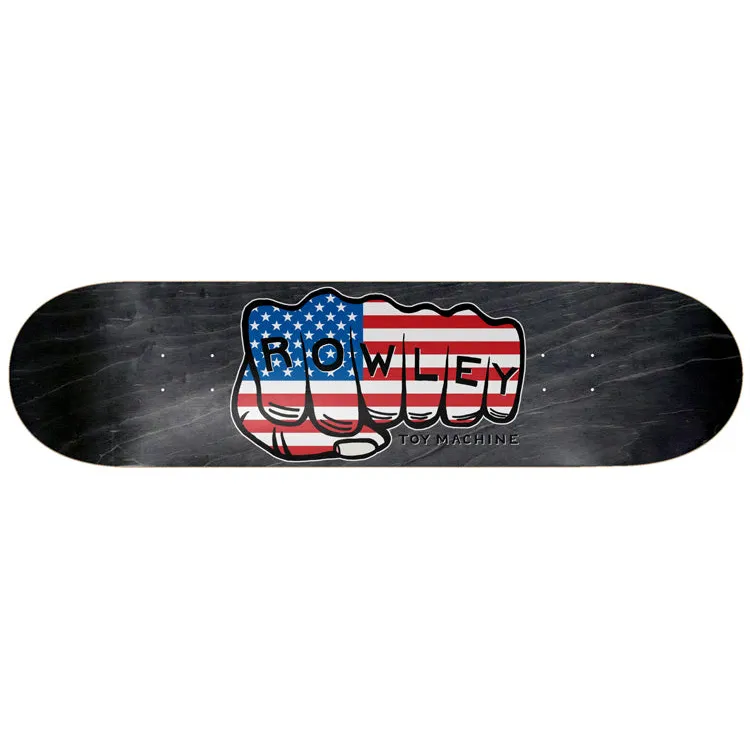 Toy Machine Old Glory Fist tavola skate 8.50 Rowley