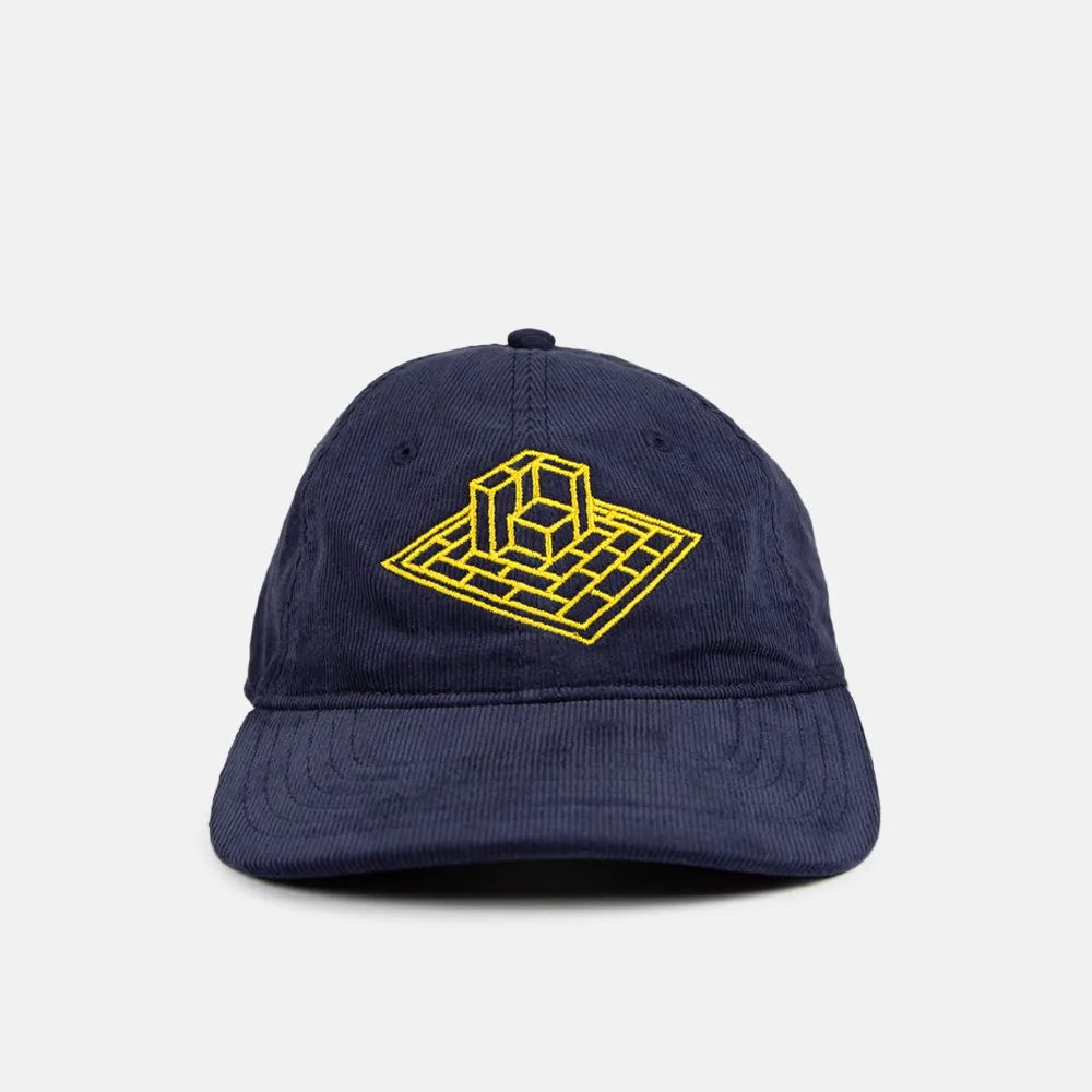 National Gallop cappellino velluto blu midnight taglia unica