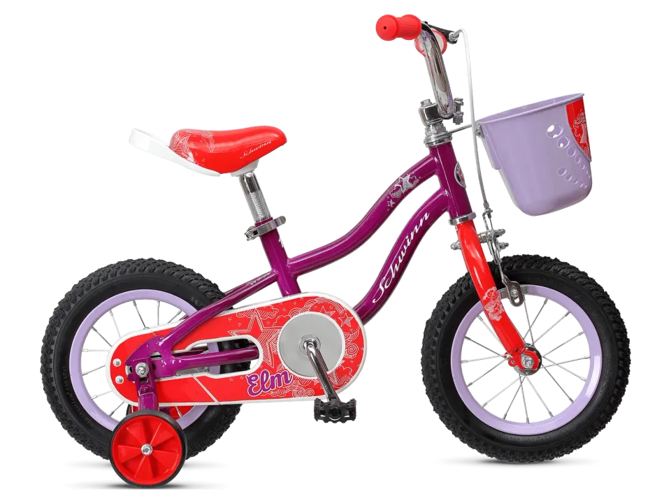 Schwinn Elm bici bambina 12 viola rotelle