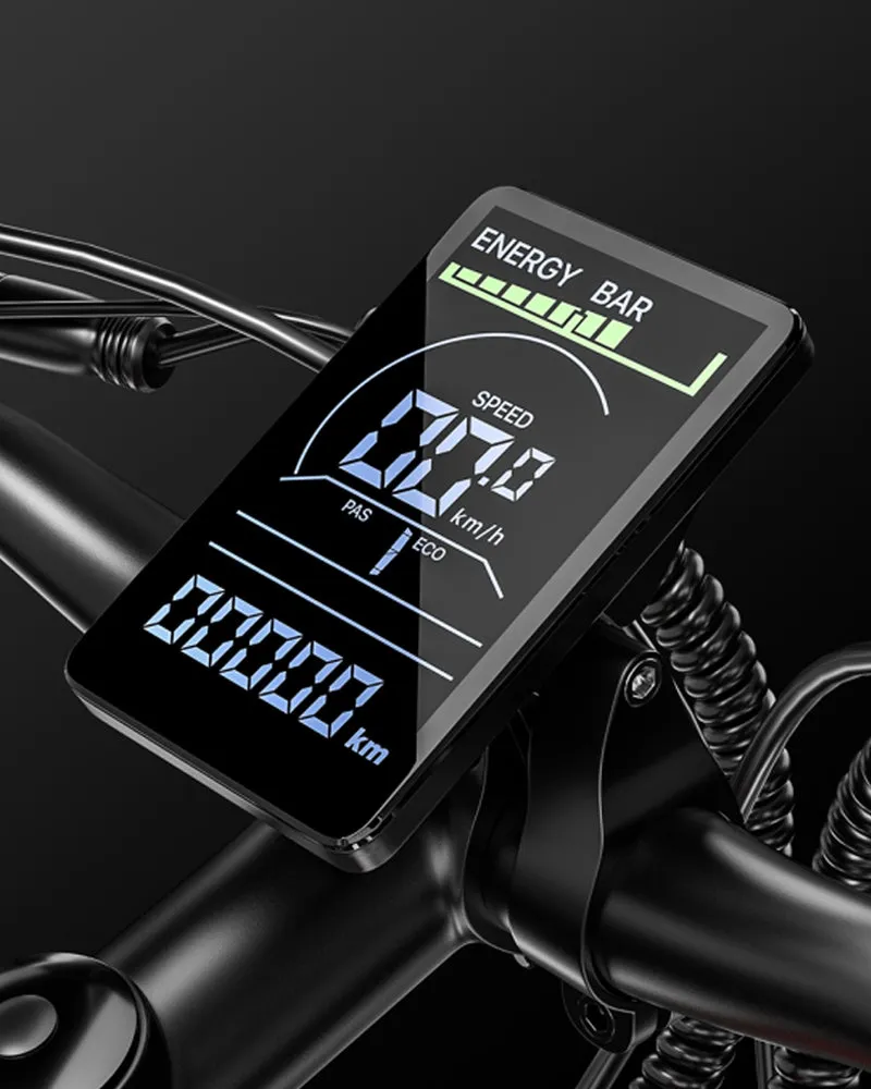 Puluma PH001 display LCD bici elettrica comandi manubrio