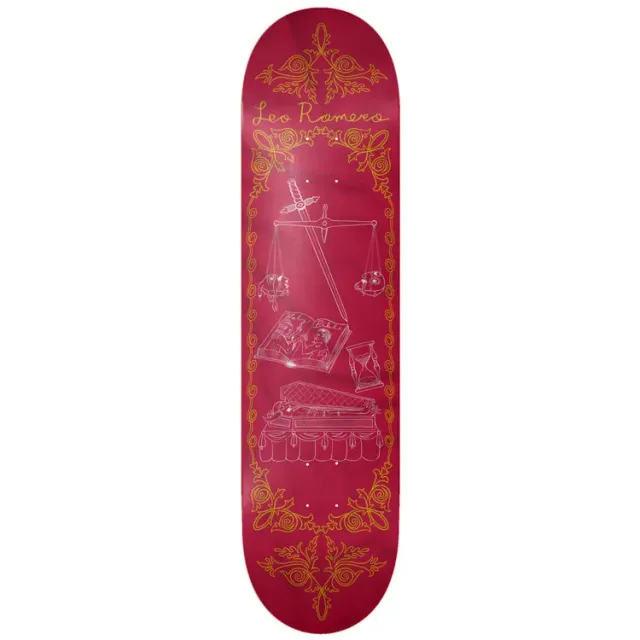 Toy Machine Leo Romero Death Banner tavola skateboard 8.50