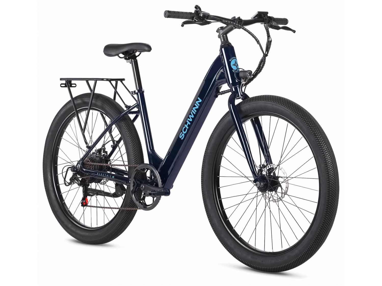 Schwinn Parkwood bici elettrica 27,5" blu adulto