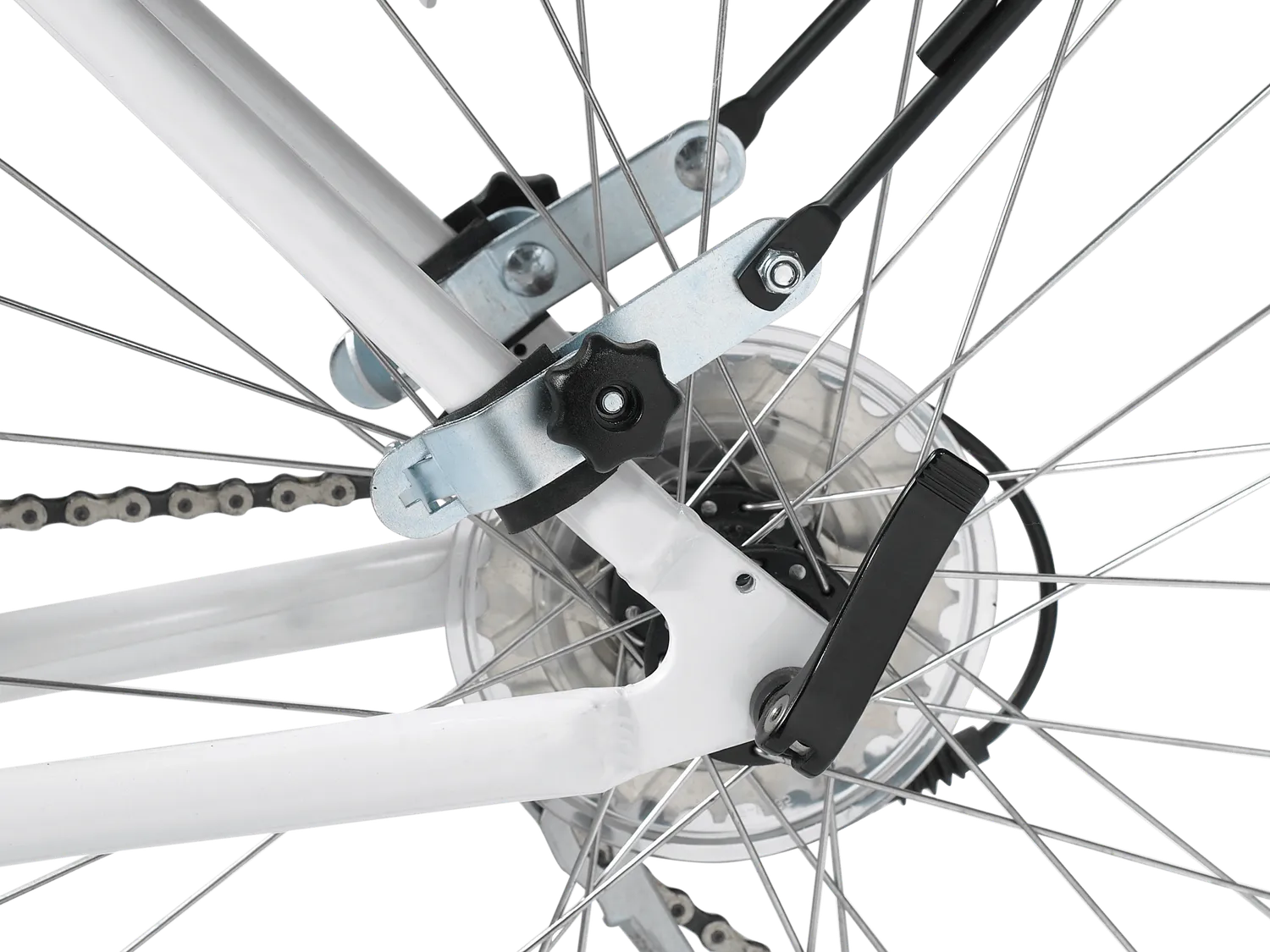 Schwinn Deluxe seggiolino bici grigio imbottito
