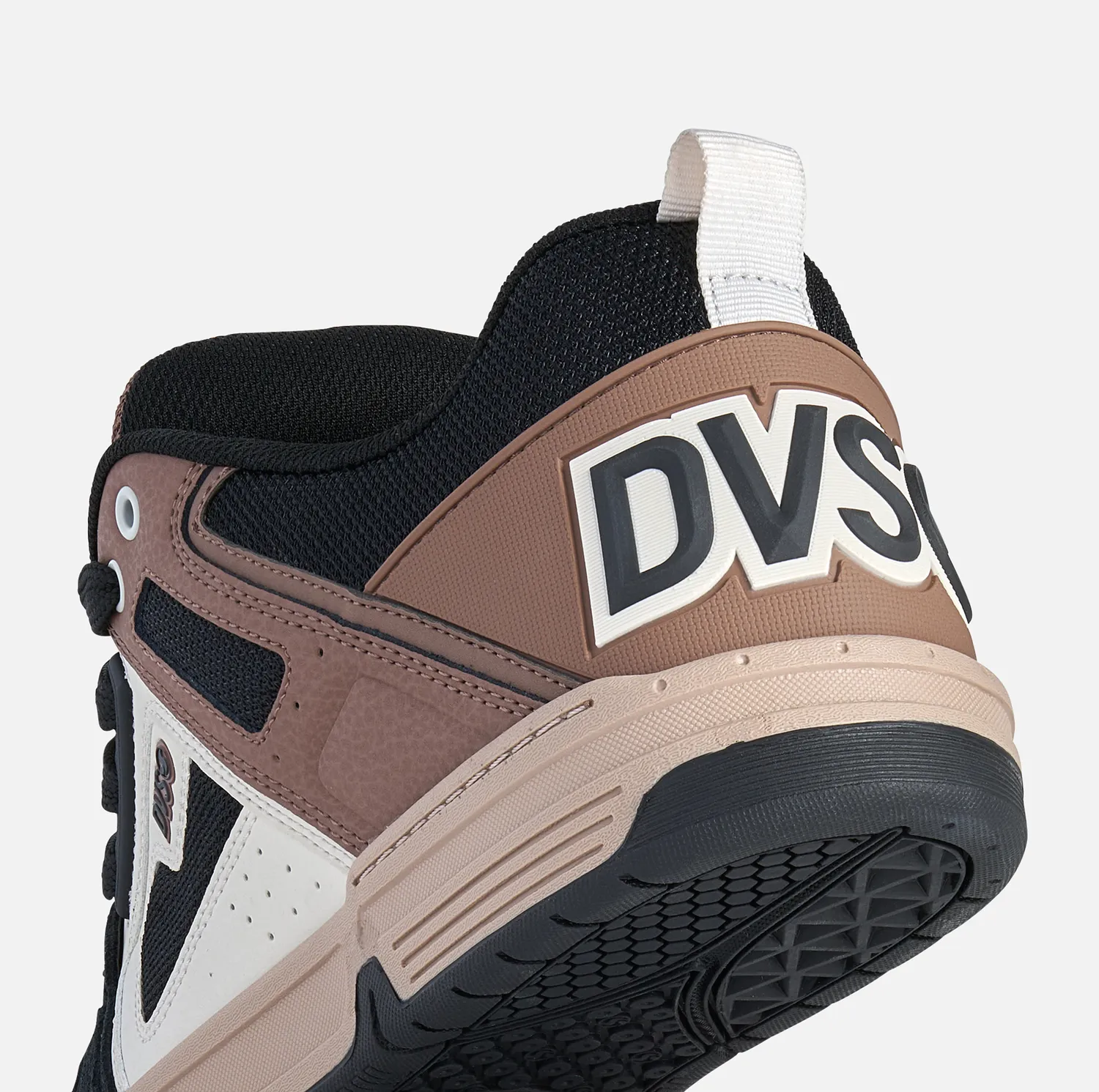 DVS Comanche scarpe skate brown black imbottite