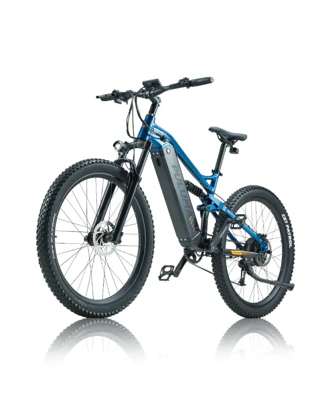 Puluma PH001 Bici Elettrica 48V 20Ah Blu Biammortizzata