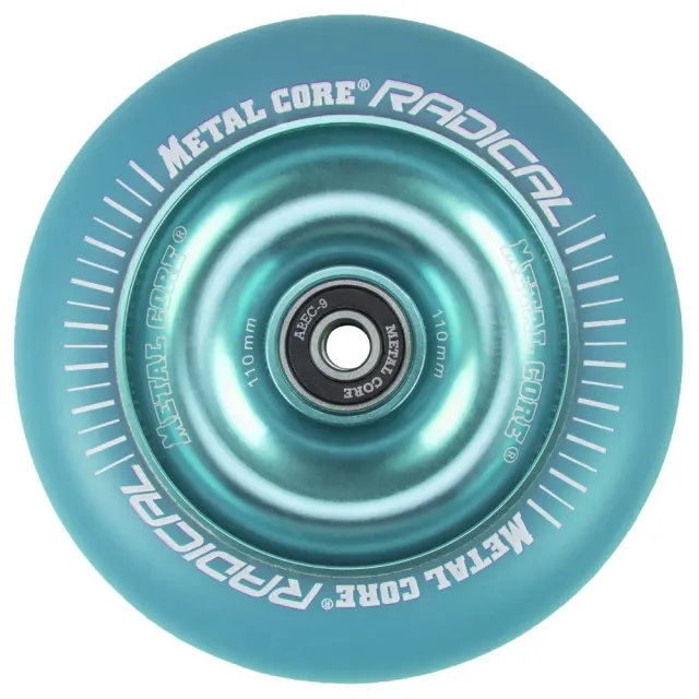 Bestial Wolf Metal Core Radical ruota monopattino 110 mm fluo dura
