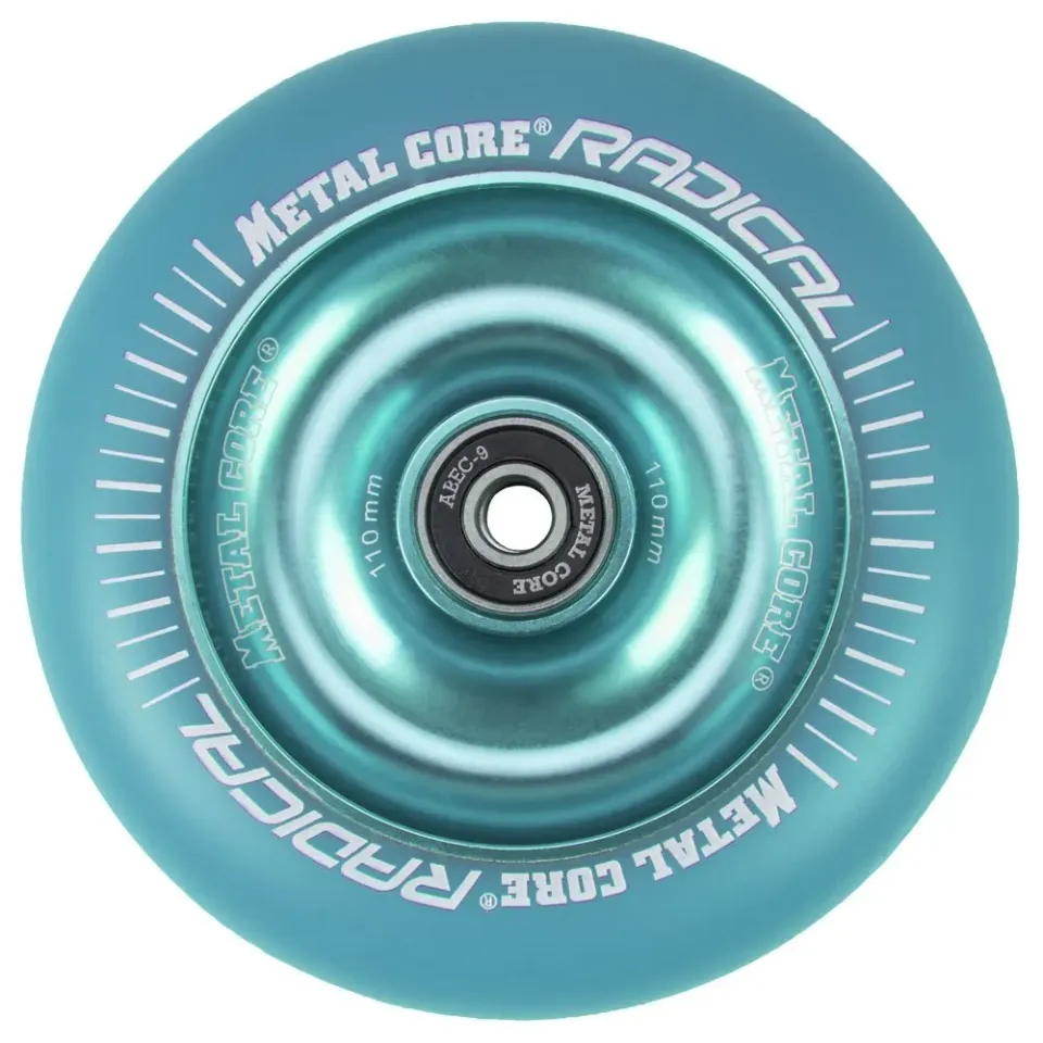 Bestial Wolf Metal Core Radical ruota monopattino 110 mm fluo dura