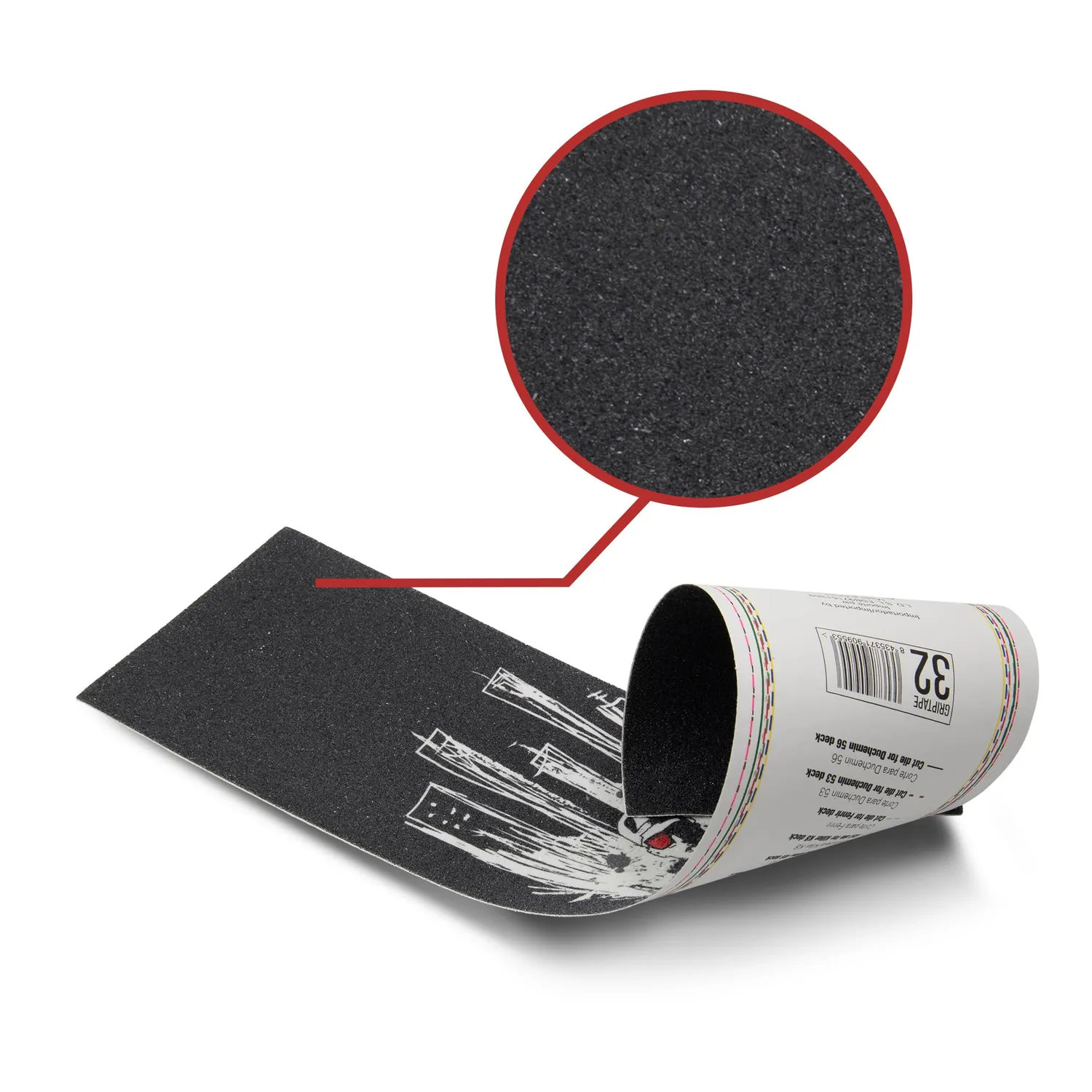 Bestial Wolf Griptape32 grip scooter 12x53 cm lupo adesivo