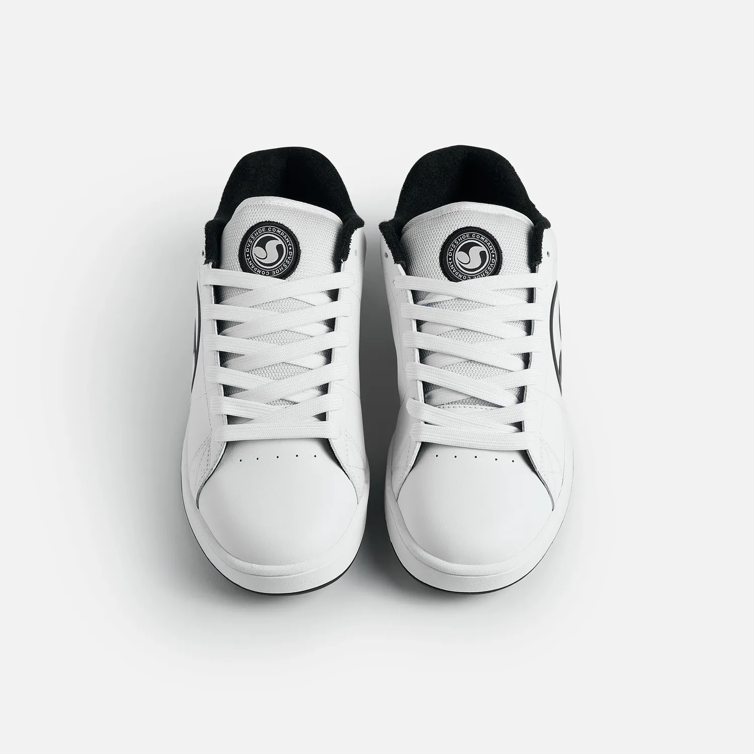 DVS Revival scarpe skate white black lace-to-toe