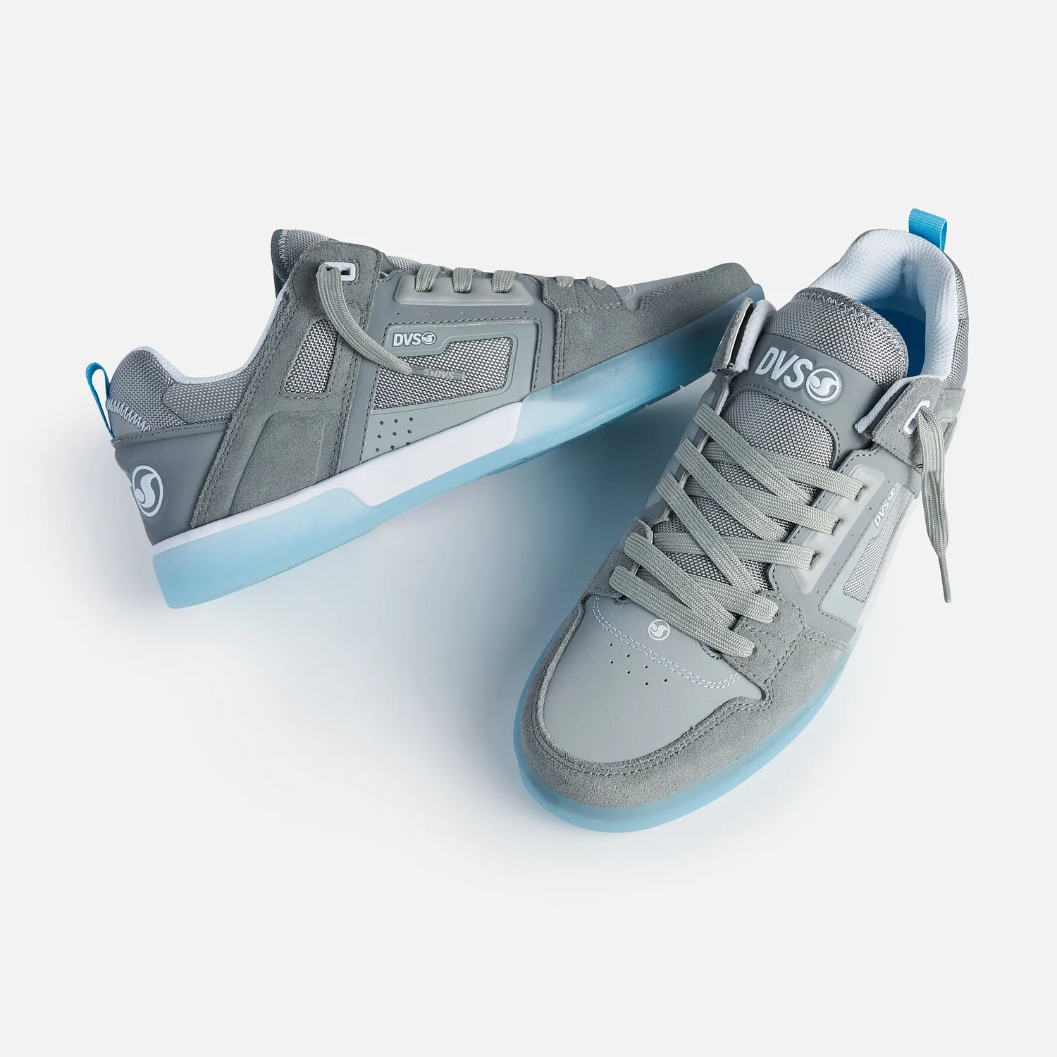 DVS Comanche LT scarpe skate grigio blu leggere