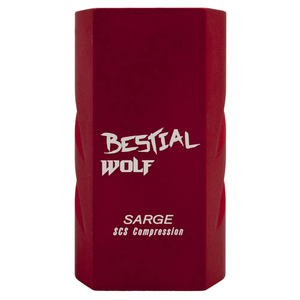 Bestial Wolf Sarge morsetto monopattino rosso 35 mm