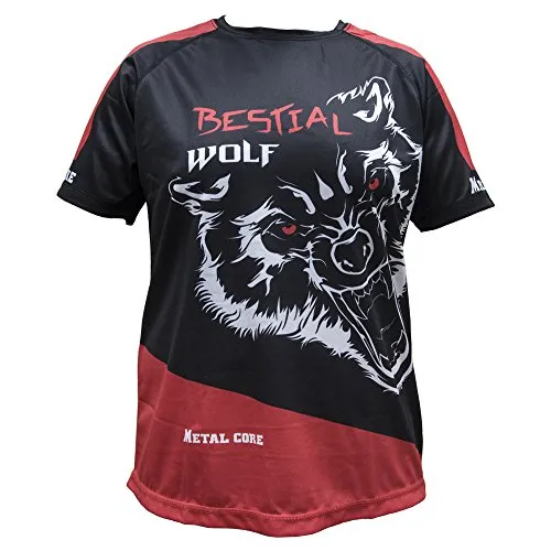 Bestial Wolf Running t-shirt running unisex