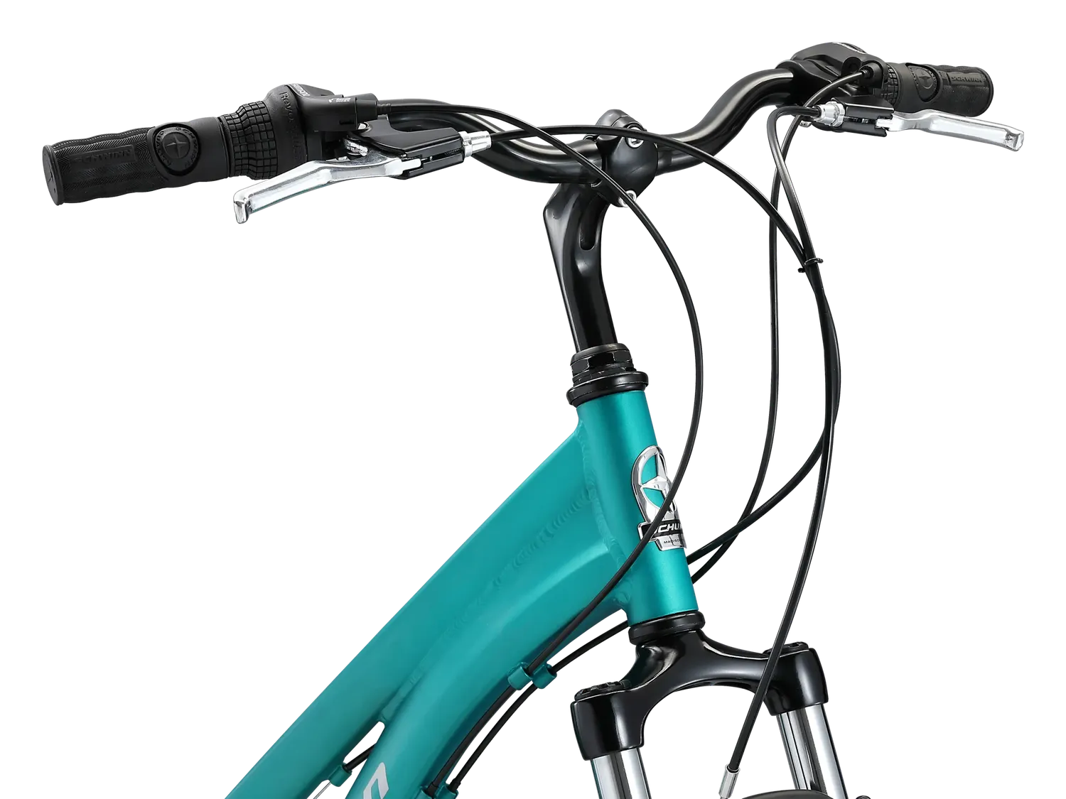 Schwinn Network 1.0 Bici Ibrida 700c Turchese Comfort