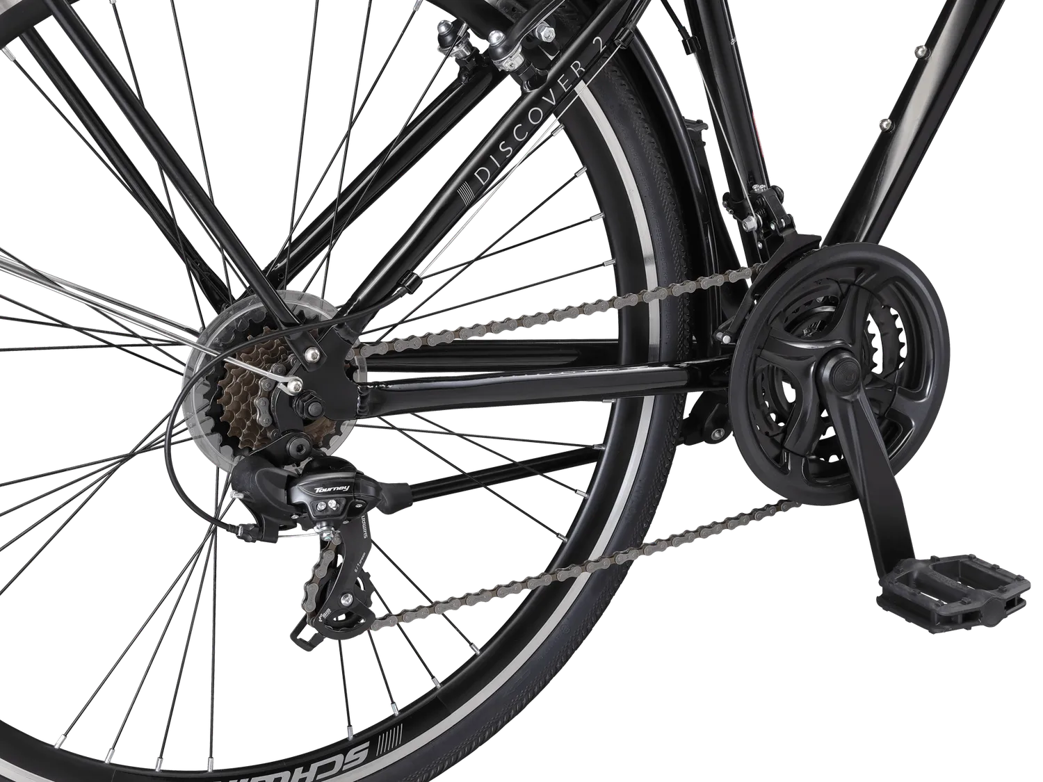 Schwinn Discover 2 bici ibrida 700c nera city