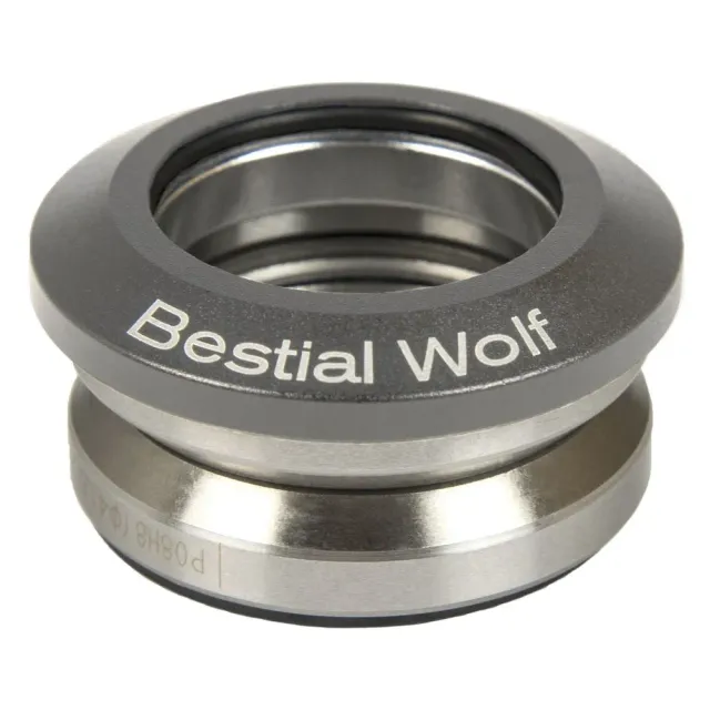 Bestial Wolf Serie Sterzo Sigillata Monopattino Alluminio Grezzo