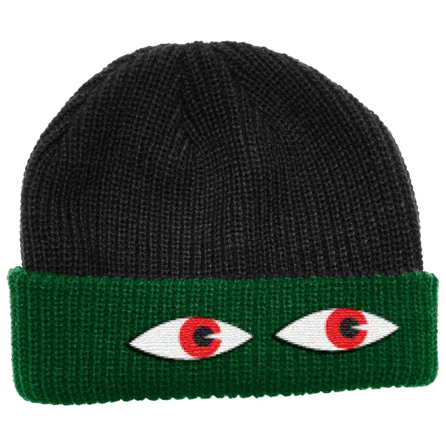 Toy Machine Seek berretto invernale verde nero