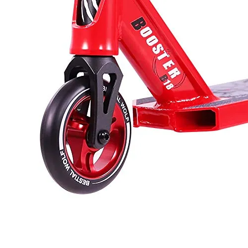 Bestial Wolf Booster B18 monopattino freestyle rosso semi-pro