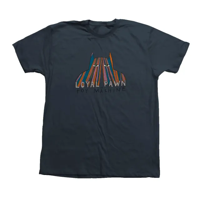 Toy Machine Loyal Pawn maglietta skate navy