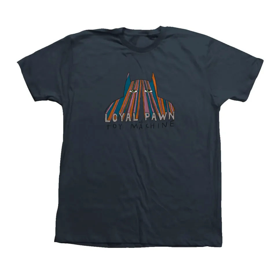 Toy Machine Loyal Pawn maglietta skate navy