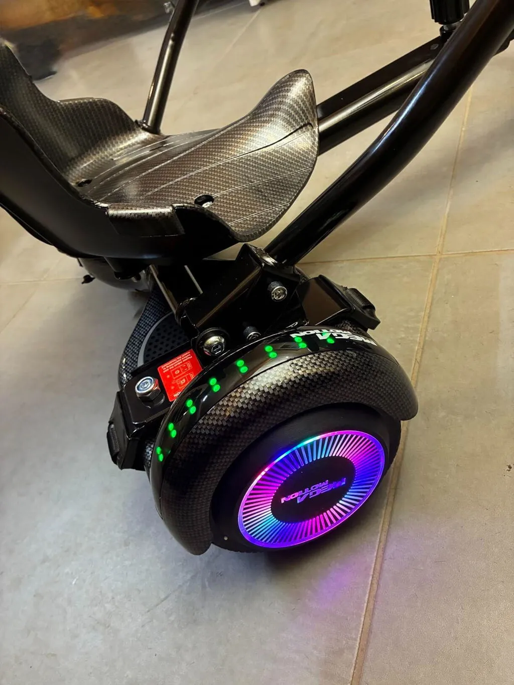 Mega Motion A03 hoverboard bambini 6,5 pollici LED combo