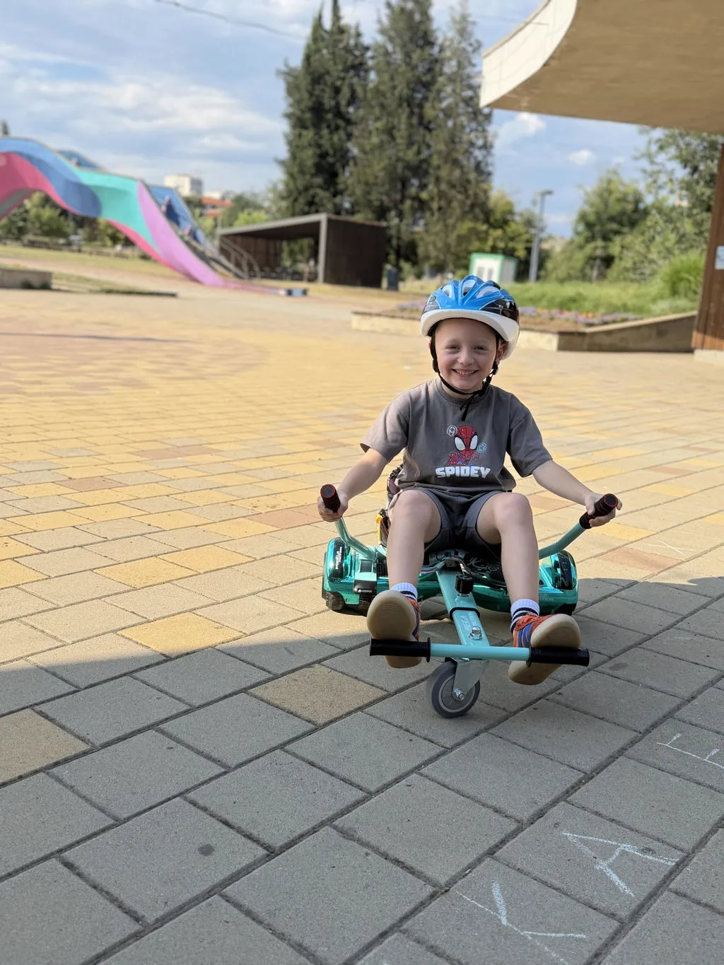 Mega Motion A03 hoverboard bambini 6,5 pollici LED combo