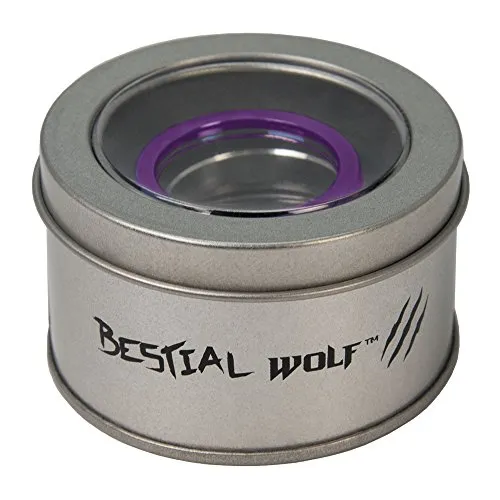 Bestial Wolf Serie Sterzo Alluminio Sigillata Viola