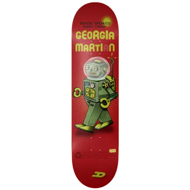 Toy Machine Georgia Martin Robot tavola skateboard 8.25