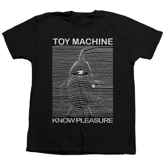 Toy Machine Toy Division maglietta nera L cotone