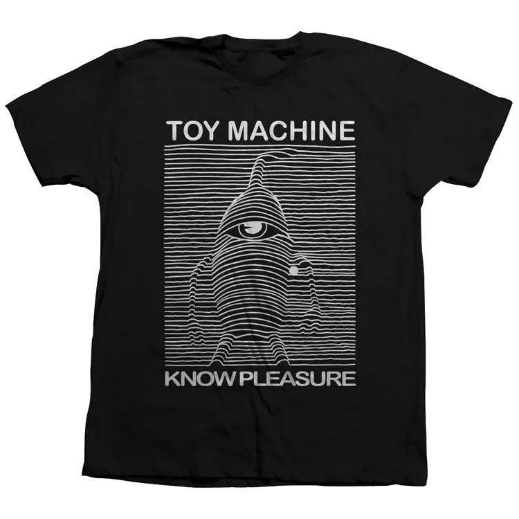 Toy Machine Toy Division maglietta nera L cotone