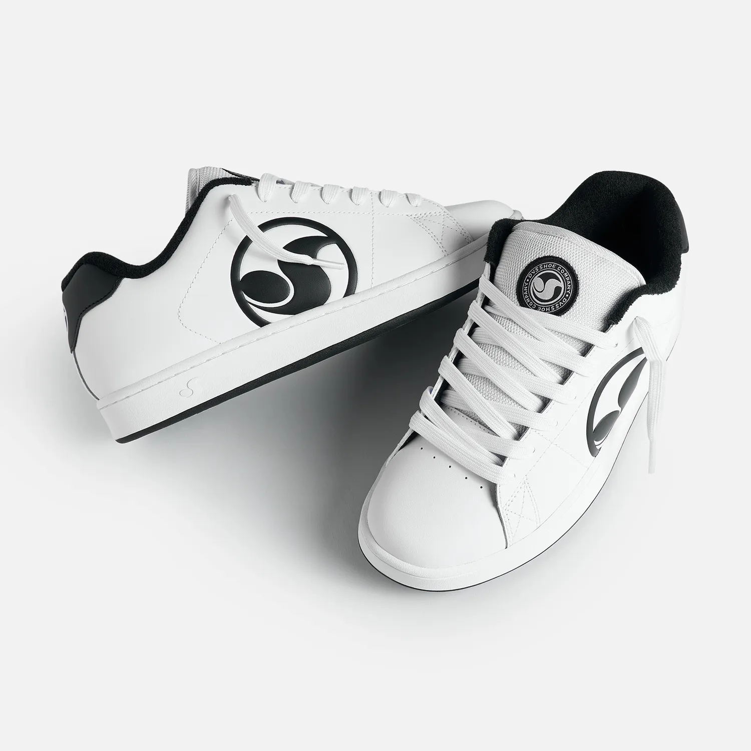 DVS Revival scarpe skate white black lace-to-toe