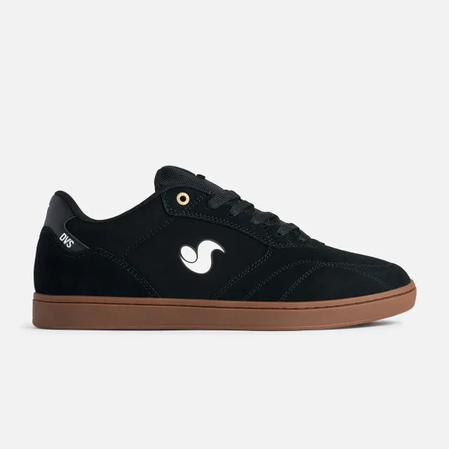 DVS Core 95 scarpe skate nero bianco gum suede